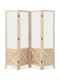 Costway Multifunctional Room Divider 151 X 144 Cm Folding Panels Stable Wooden Construction Jv11391na