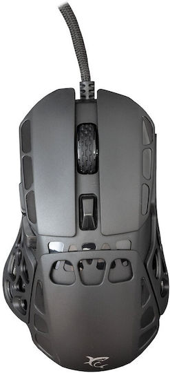 White Shark GM-5016 Ector RGB Геймърска Мишка 12000 DPI Черен