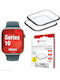 Displex Fc Glas Für Apple Watch 10 46mm Schwarzes 2er Pack