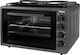 Vivax MO-4201 Cuptor electric 42lt cu 2 arzatoare si aer Negru