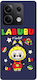 Xiaomi Redmi Note 13 5G Labubu Mario Тъмносин Калъф От Силикон TPU