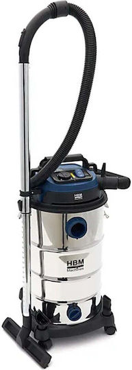 HBM Machines Aspirator Lichide / Solide 1600W Recipient 40lt