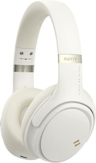 Havit H630BT PRO Wireless / Wired Over Ear Headphones with 50 hours of Operation Butter Yellow