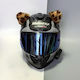 Helmet Ears Fur 2 Pcs Leopard