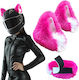 Helmet Ears Fur 2 Pcs Pink