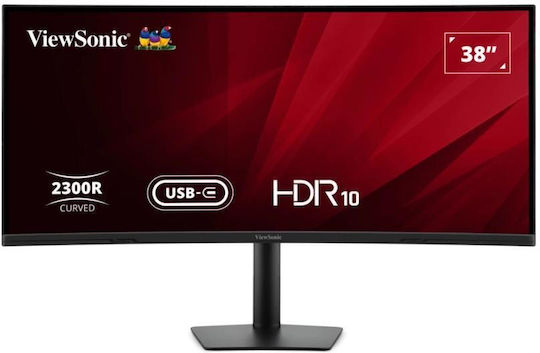 Viewsonic VA3820C Ultrawide IPS HDR Curved Monitor 37.5" QHD 3840x1600 with Response Time 4.8ms GTG