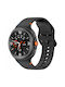Curea Silicon 20 Mm Compatibilă Thd Samsung Galaxy Watch 8 Samsung Galaxy Watch 8 Classic Mărime M L Negru