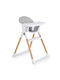 Cangaroo Almond Foldable Baby Highchair Gray