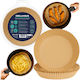 Wellhaus Air Fryer Basket Insert Round 20cm X50pcs