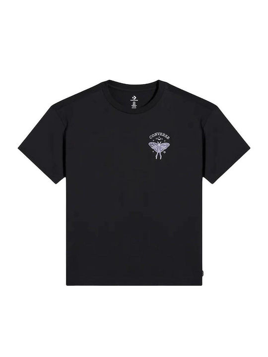Mystic Butterfly Γυναικείο Oversized T-shirt Black