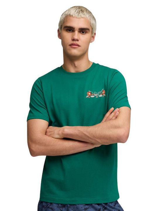 PUMA Athletic T-shirt Green