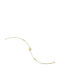 Themelidis Jewels Kids Bracelet from Gold 14K with Σταυρό & Stones