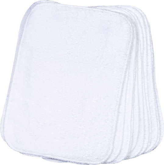 Bunny Bebe Shoulder Burp Cloths 25x33cm. 12pcs
