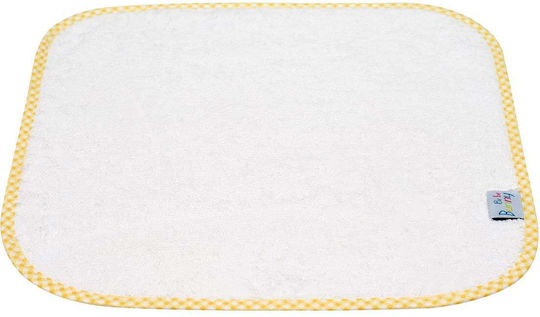 Bunny Bebe Shoulder Burp Cloth Yellow 30x30cm.
