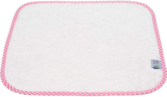 Bunny Bebe Lavetă de Umăr Roz 30x30εκ.