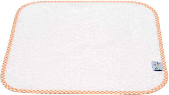 Bunny Bebe Shoulder Burp Cloth Orange 30x30cm.