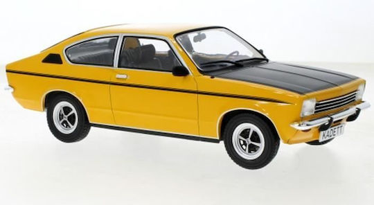 Assembled Miniatures Mcg Opel Kadett C Coupe Sr Orange 1/18 1975