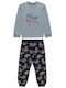 Alouette Kinder Schlafanzug Winterlich Gray