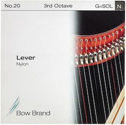 Bow Brand 10.21.20 Single Nylon Harp String Lever for 3rd Octave