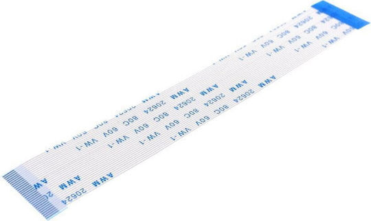 Гъвкав Плосък Кабел Ffc 26 Пина 1.0mm Pitch Обратна Посока 15cm Oem