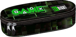 Oval Pencil Case Black