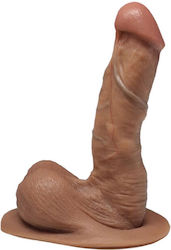 Eros Toys Ρεαλιστικό Dildo με Όρχεις και Βεντούζα Flesh