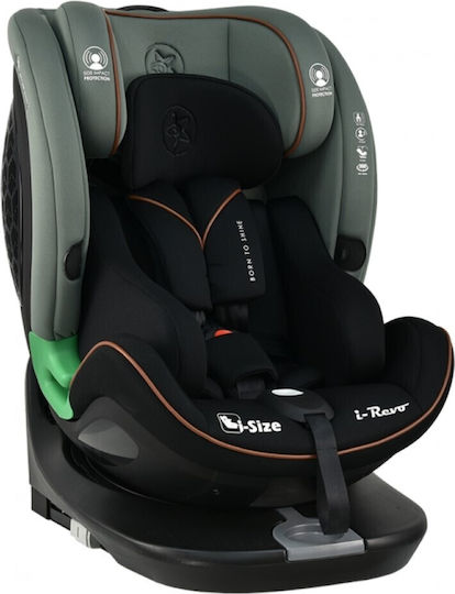Bebe Stars I-Revo Autositz i-Size mit Isofix Olive