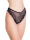 Women's Brazil with Lace Black