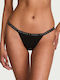 Damen Slip Schwarz