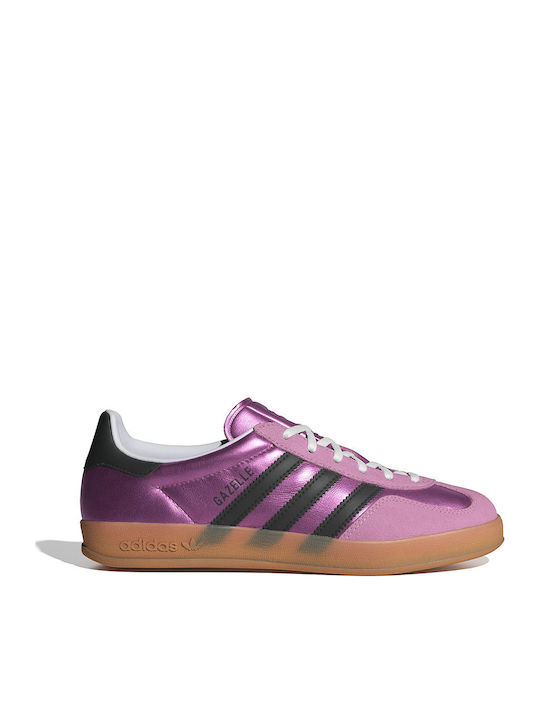 adidas gazelle silver green womens Adidas Gazelle Indoor Wonder Quartz Velvet – Flower Kickz main image 1