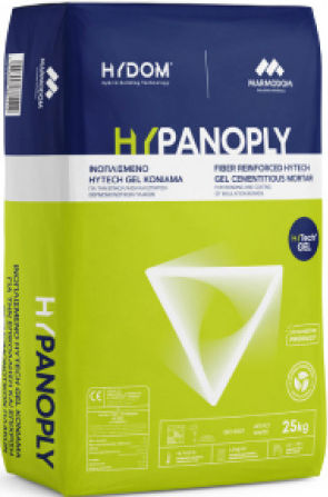 Marmodom Hypanoply 25 Kg “gel” Ινοπλισμένη Κόλλα Θερμομονωτικών Πλακών