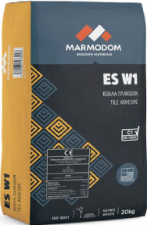 Marmodom Es W1 20 Kg Σακι Κόλλα Πλακιδίων C1