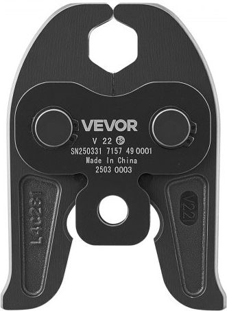 Vevor V22 Pressing Jaw 22mm Press Jaw Suitable For V-Type Stainless Steel Pipes