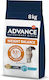 Advance Dry Food Diet for Adult Cats with Poultry / Turkey / Pork / Fish 8kg