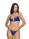 Plunge Push Up Plunge Bra Blue