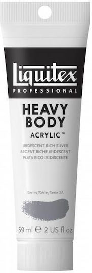 Liquitex Professional 59ml Heavy Body Acrylics 239 Iridescent Rich Silver Series 2a