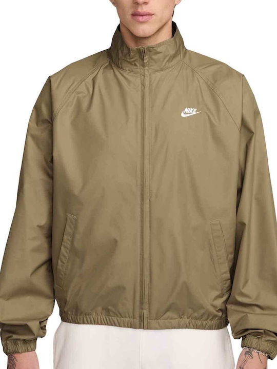 Nike Club Jacket Brown