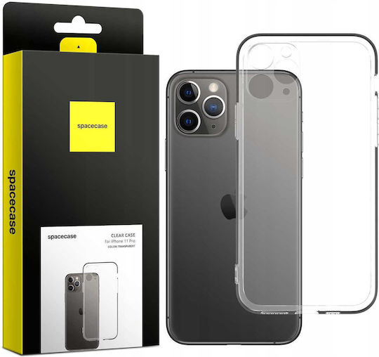Spacecase Silicone Back Cover 1mm Transparent for iPhone 11 Pro