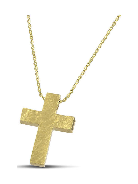 Themelidis Jewels Γυναικείος Χρυσός Σταυρός 14Κ...