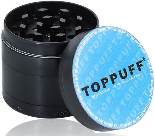 Мелачка Трифти Алуминий 40мм Top Puff Син 4 Части
