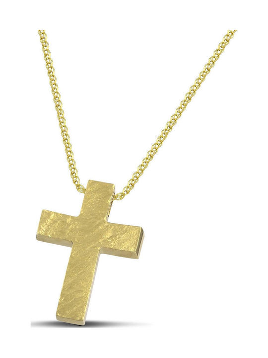 Themelidis Jewels Γυναικείος Χρυσός Σταυρός 14Κ...