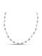 Themelidis Jewels Chain Neck made of Stainless Steel Thin Thickness 4.8mm and Length 45cm