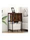 Nachttisch Smoky Oak 38x31x61cm