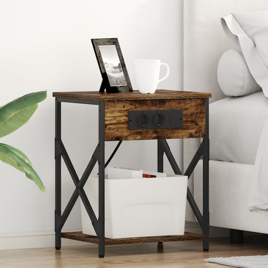 Nachttisch Smoky Oak 41x31x51cm