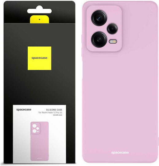 Spacecase Back Cover Σιλικόνης Μωβ (Redmi Note 12 Pro 5G)