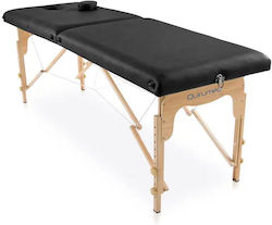 Quirumed Basic Bed Μασάζ Black 182x60εκ.