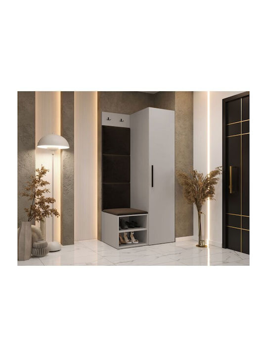 Hartford 524 Entry Furniture with Mirror & Hang...