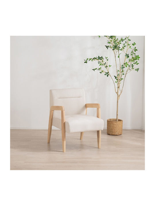 Nextdeco Sessel White 72.5x58x78.5cm