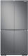Samsung Side-by-Side Refrigerator 647lt NoFrost H182.5xW91.2xD72.3cm Blue RF65A96FS9