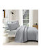 Liolios Home Cuvertură King Size Gri deschis 260x240cm